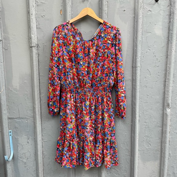 J. Crew Glendale Dress Old Floral, BNWT, size Large - Picture 5 of 16